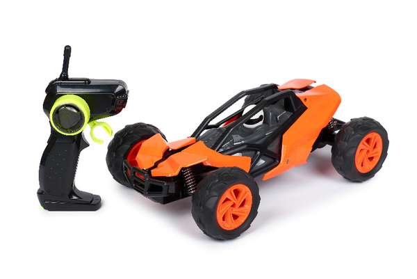 orange toy car with remote – G-Mark toy certification